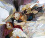 &ldquo;Поздоровлення&rdquo;, полотно, олія, 2005