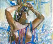 &ldquo;Спокуса&rdquo;, папір, акварель, 1993