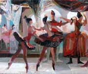 &ldquo;Репетиція&rdquo;, полотно, олія, 